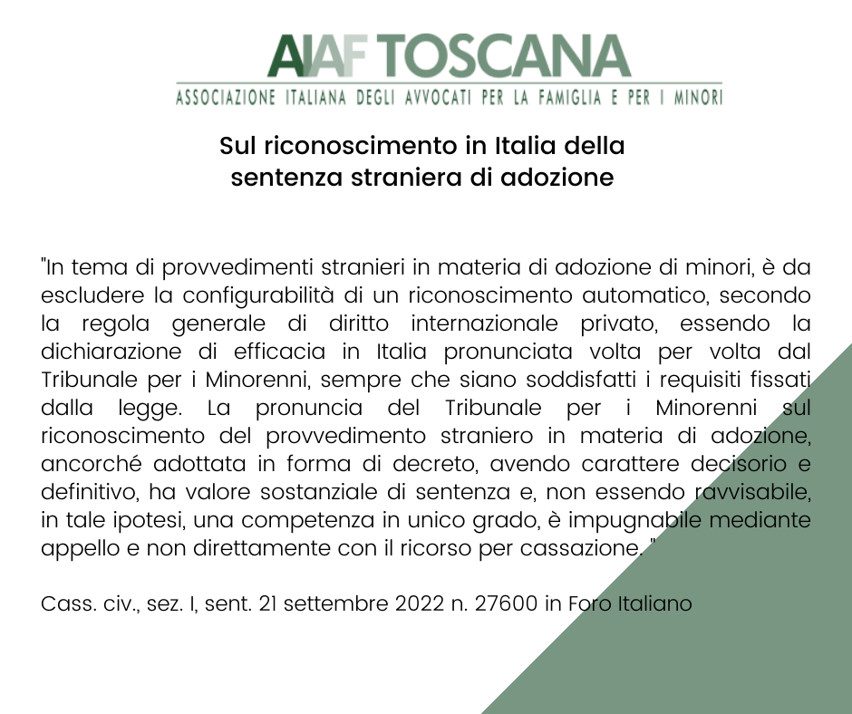 Rassegna giurisprudenziale